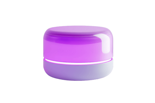 glossy-purple-and-white-device-with-a-sleek-design-isolated-on-a-transparent-background-perfect-for-tech-and-modern-lifestyle-concepts-png